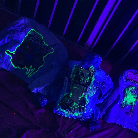 Kids Custom Jean Jackets Roblox Minecraft Spider-Man - Picture 7 of 7